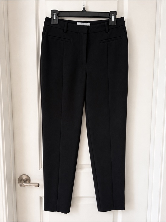 Veronika Maine Pants - Veronika Maine Women’s Black Tailored Straight Leg Trousers Pants Size 8